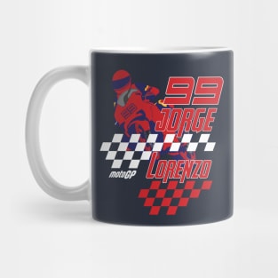 Jorge Lorenzo 99 MotoGP Superbike Mug